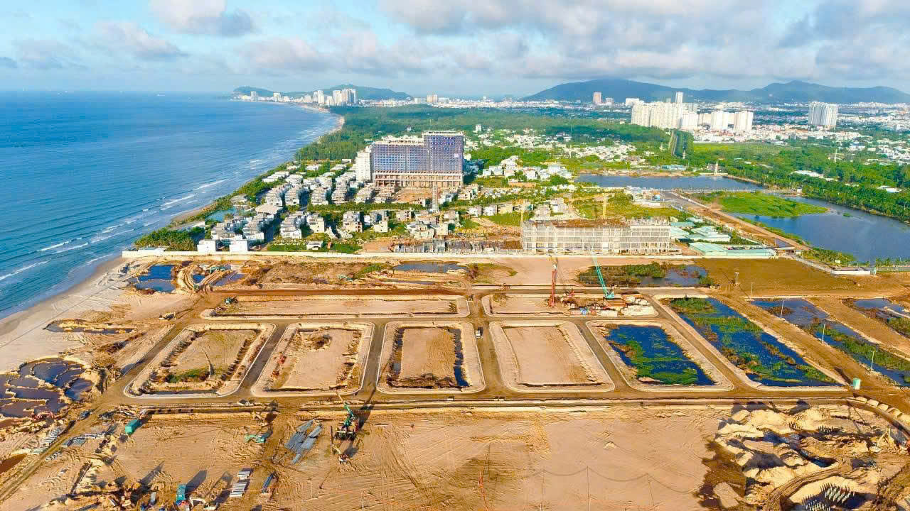 Tiến độ Blanca City Vũng Tàu thuộc Tập đoàn Sun Group (Cập nhật mới nhất 7/2025) 12 Tiến độ dự án Blanca mới nhất T7